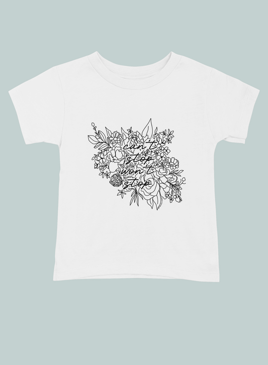 T shirt- Cant stop Linework