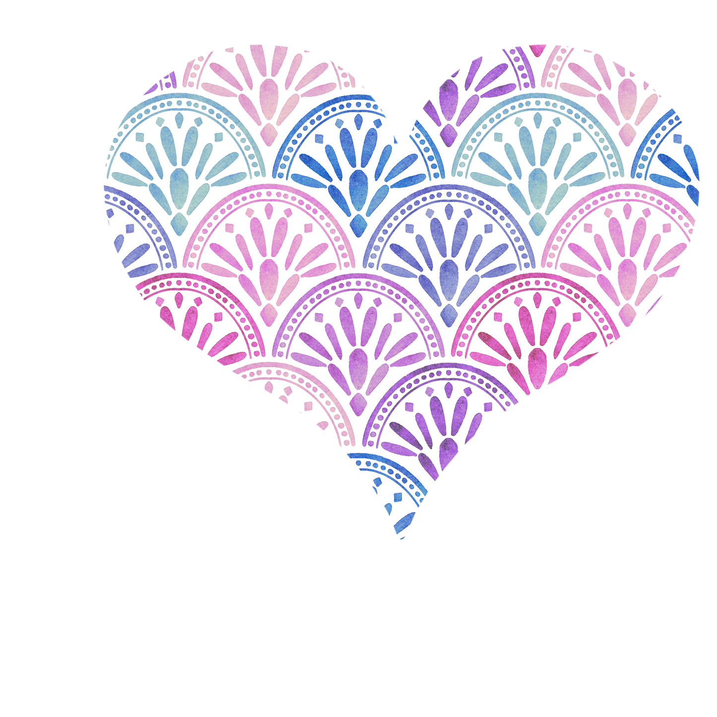 Sticker - Pattern Heart