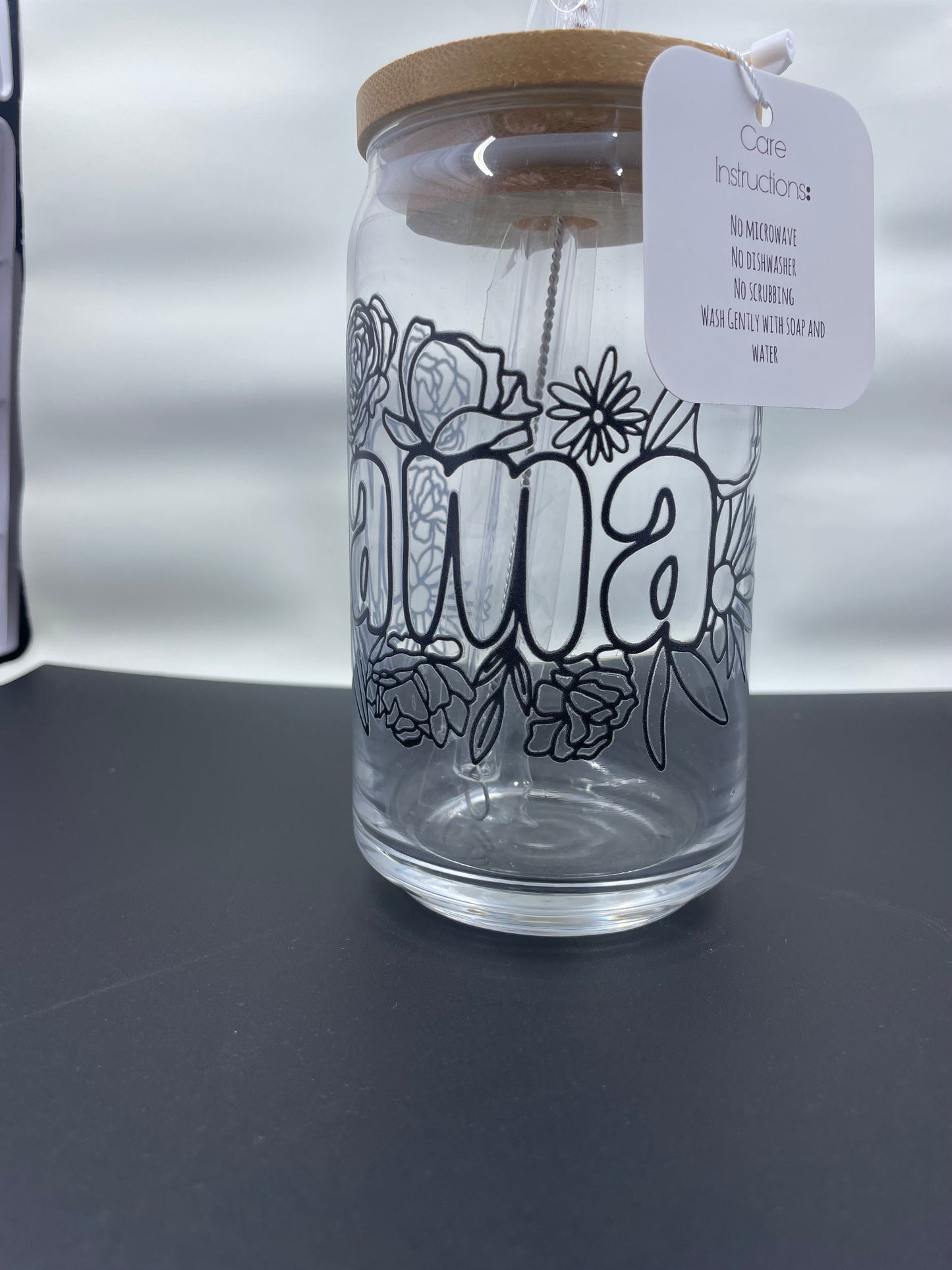 Beer Can Glass- MAMA